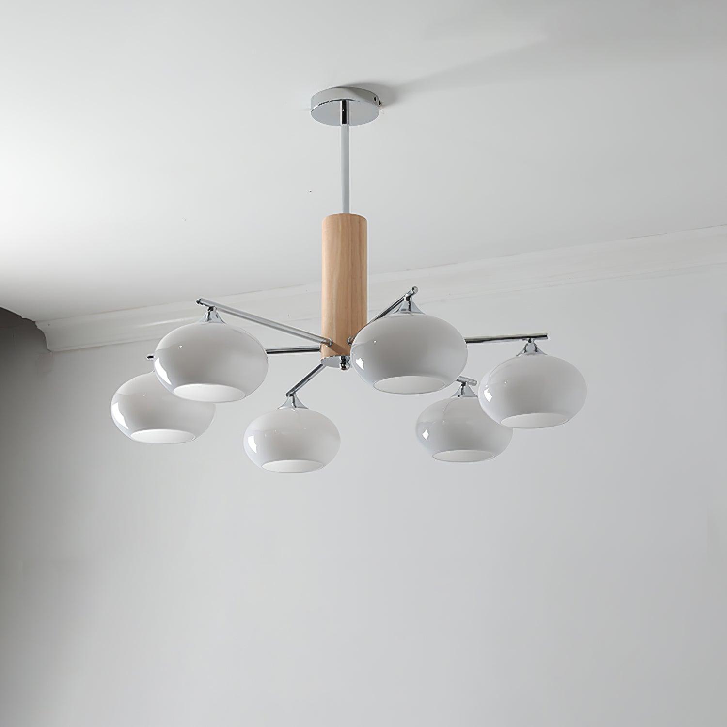 Elliptical Persimmon Chandelier - Lamp Outdoor