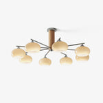 Elliptical Persimmon Chandelier - Lamp Outdoor