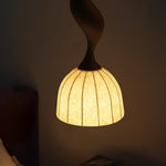 Colire Creativity Twisted Metal Wood Pendant Light - Lamp Outdoor