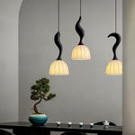 Colire Creativity Twisted Metal Wood Pendant Light - Lamp Outdoor