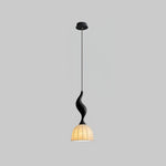 Colire Creativity Twisted Metal Wood Pendant Light - Lamp Outdoor