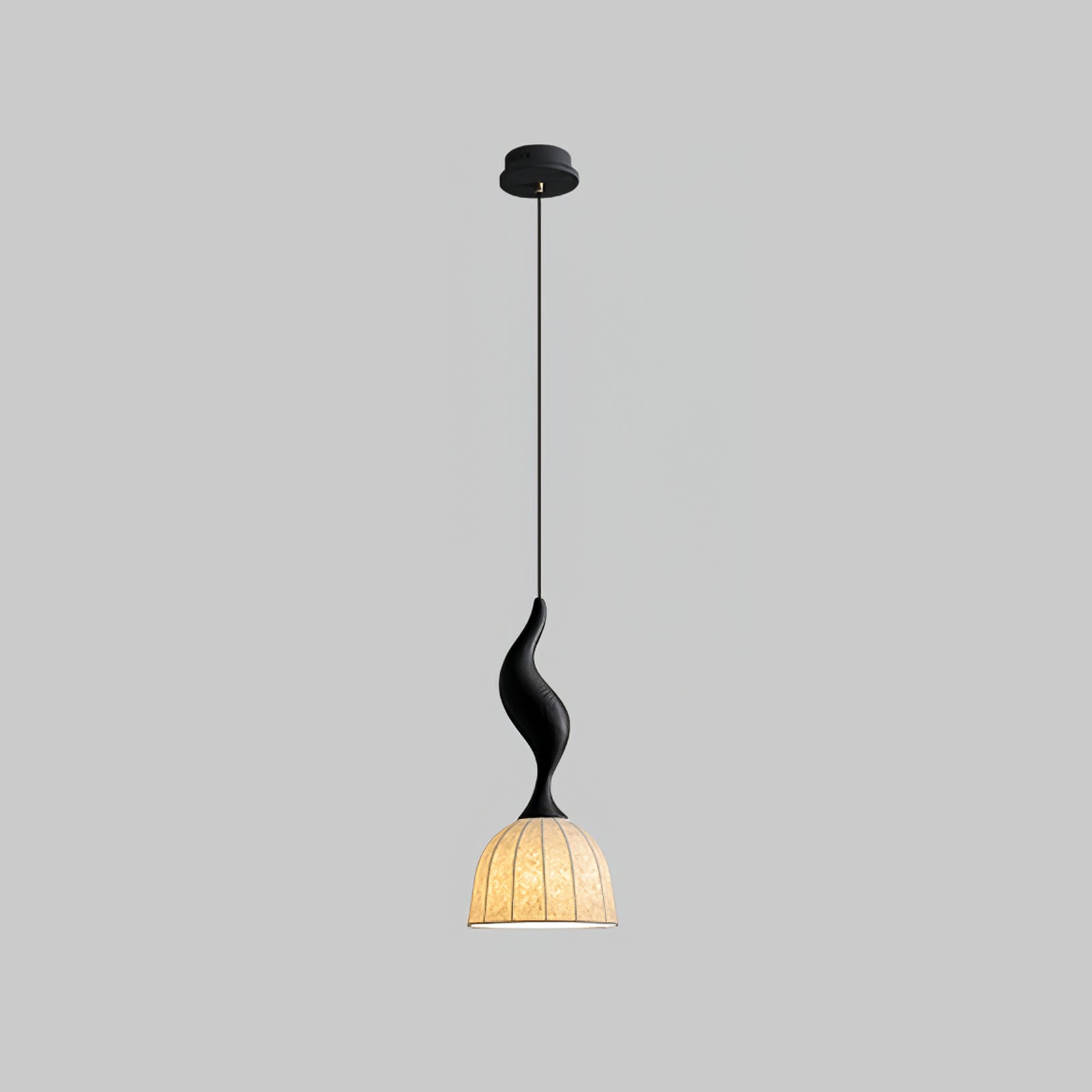 Colire Creativity Twisted Metal Wood Pendant Light - Lamp Outdoor