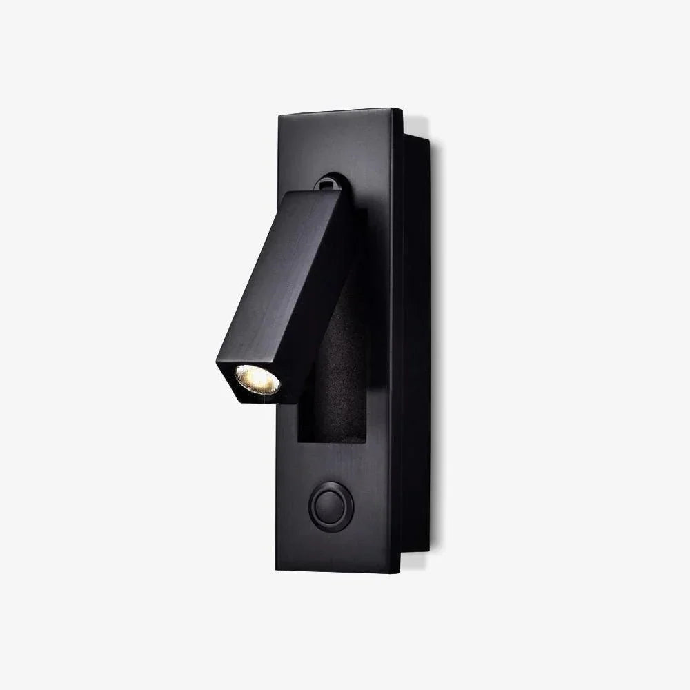 Arisha Modern Rotatable Bedside Sconce, Cylindrical/Square - Lamp Outdoor