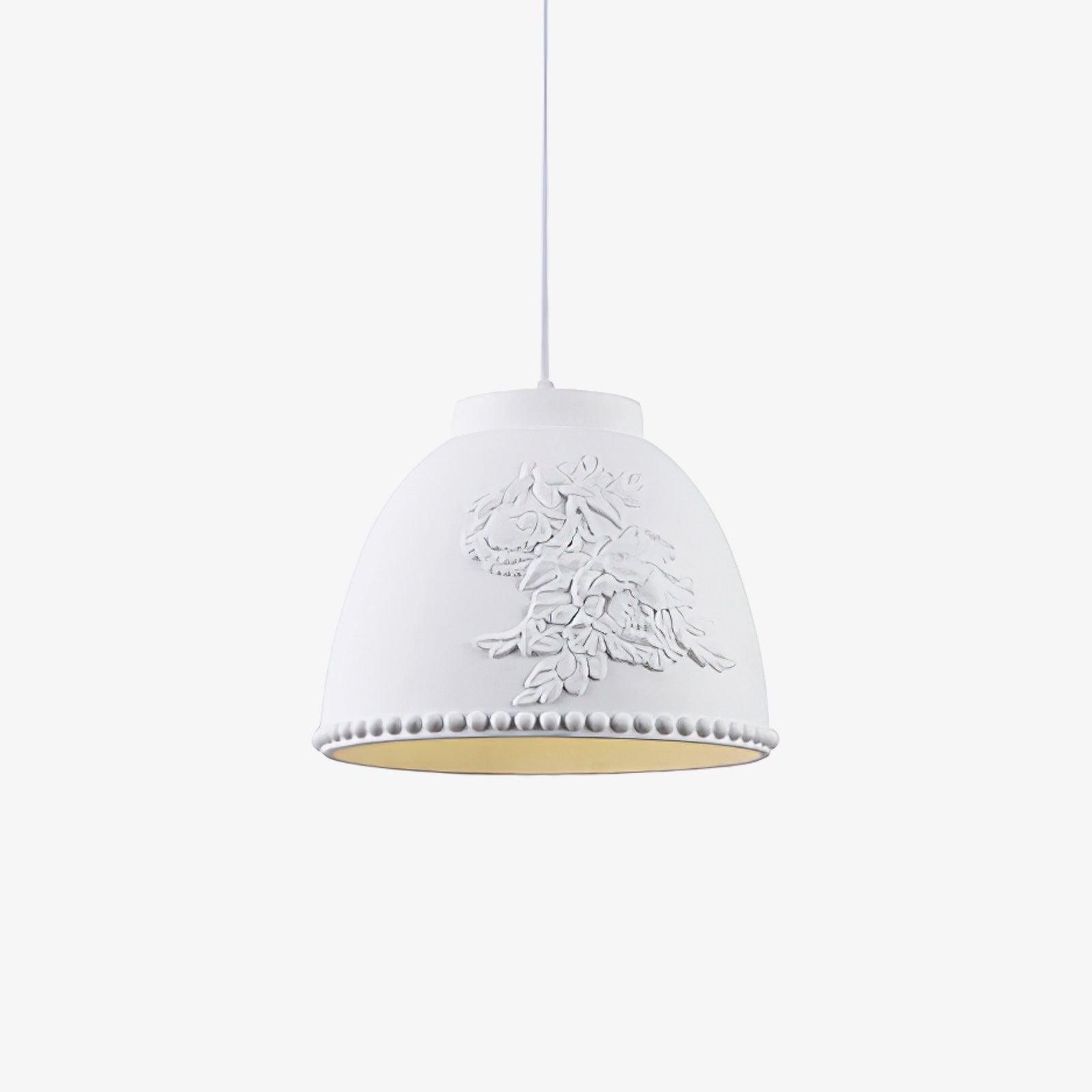 Embossed Flora Pendant Lamp - Lamp Outdoor