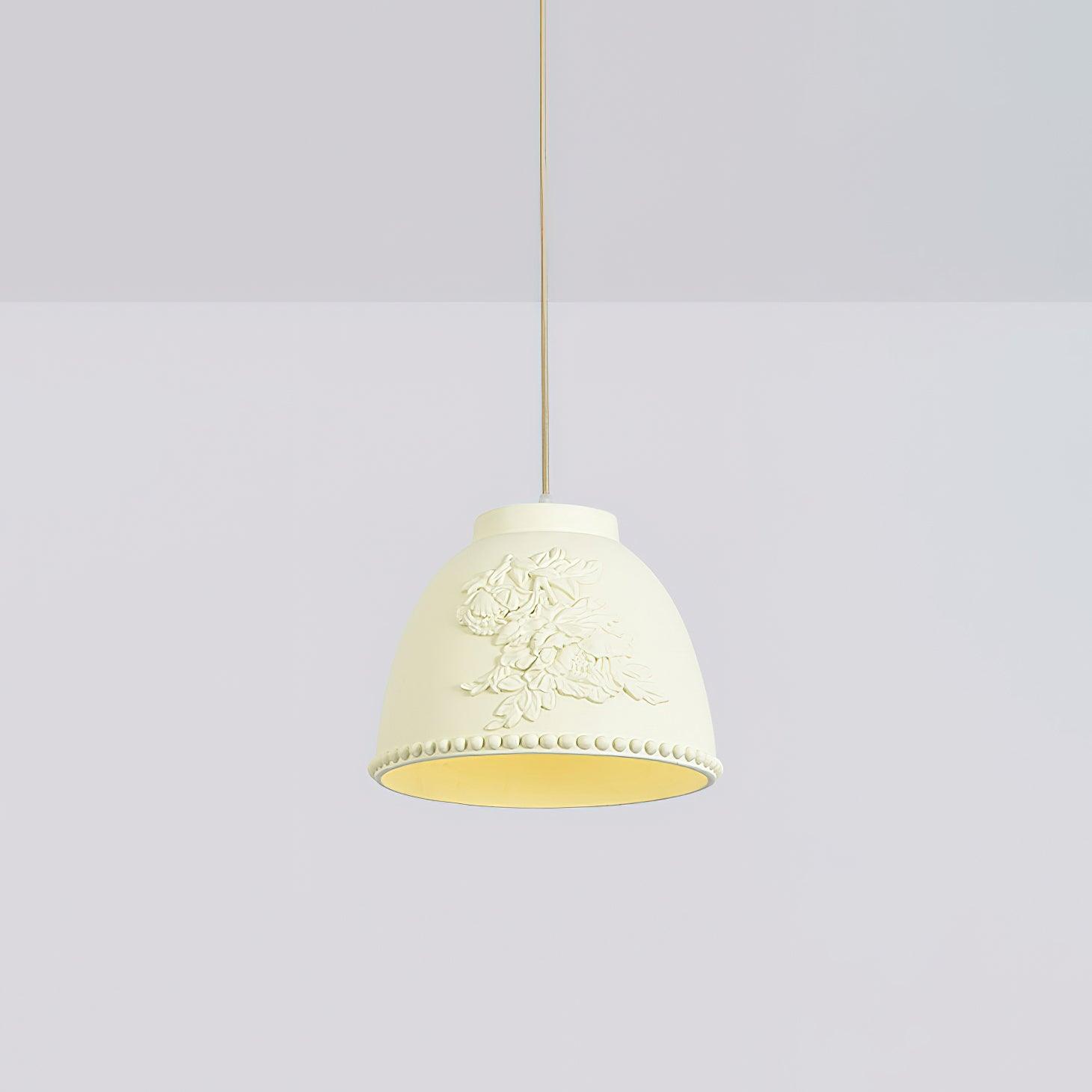 Embossed Flora Pendant Lamp - Lamp Outdoor