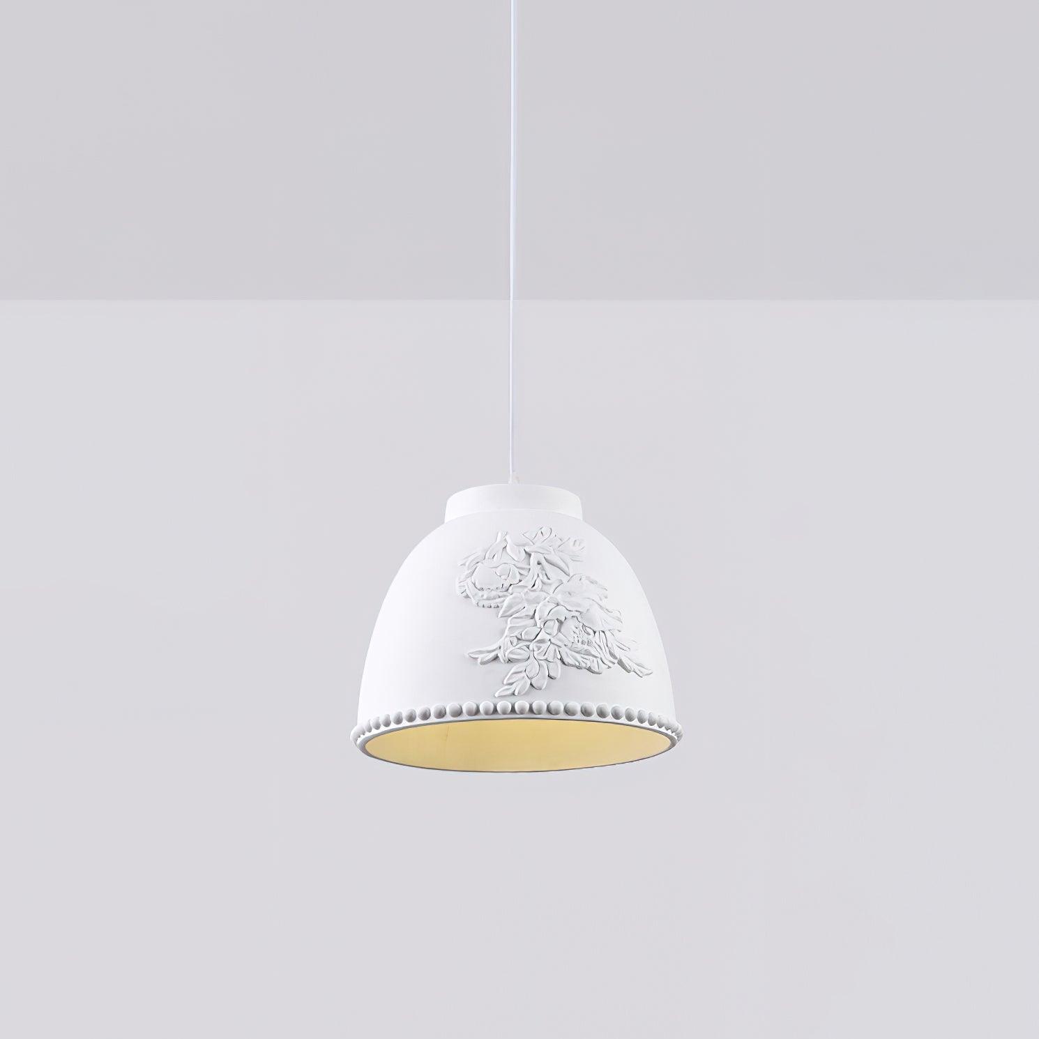 Embossed Flora Pendant Lamp - Lamp Outdoor