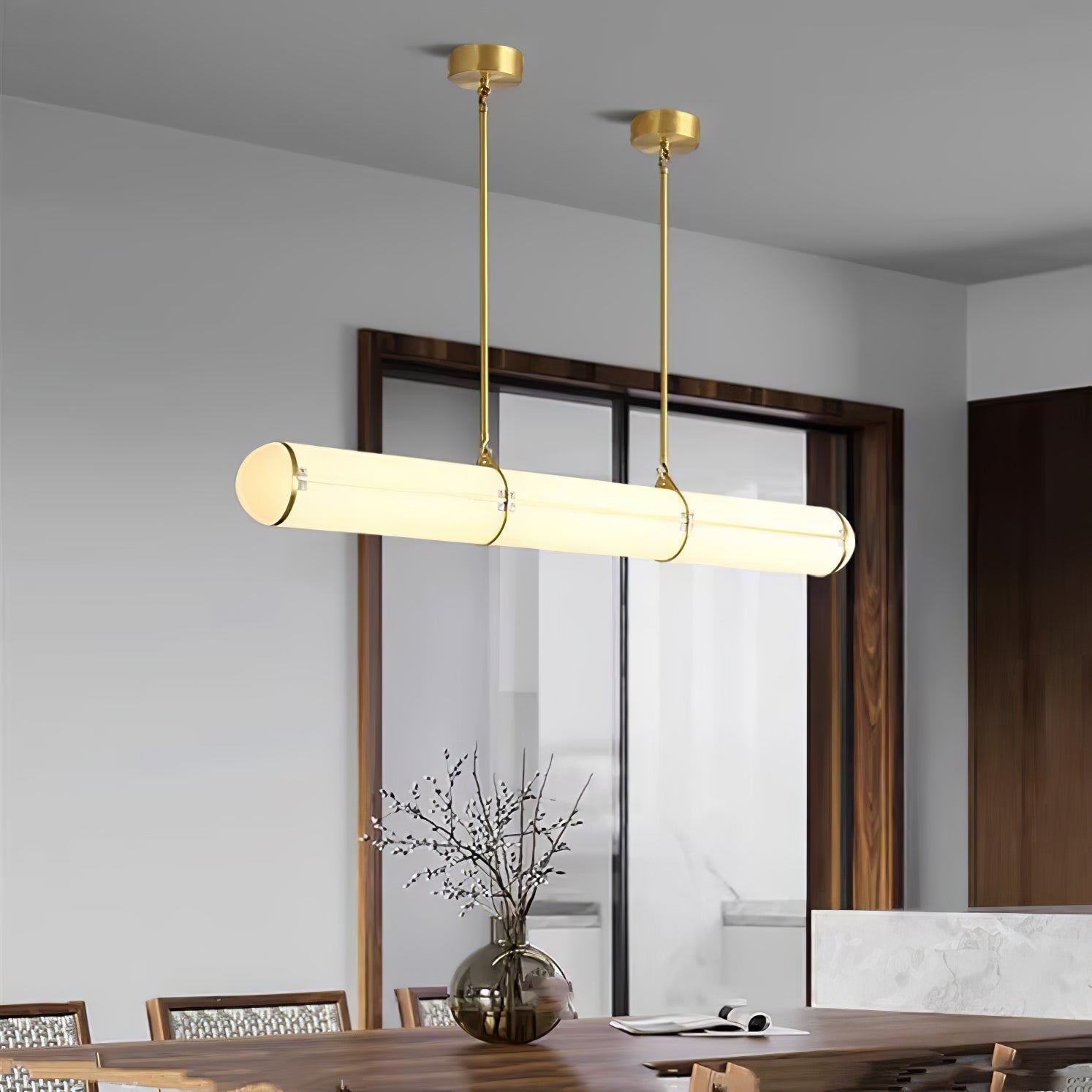 Cylindrical Endless Pendant Light - Lamp Outdoor