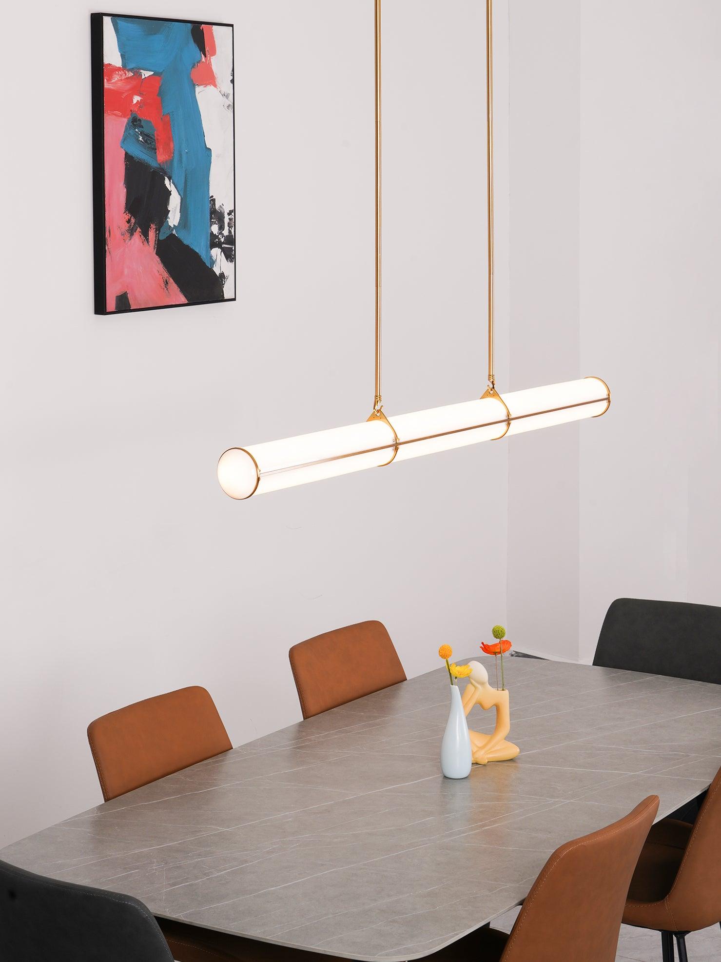 Cylindrical Endless Pendant Light - Lamp Outdoor
