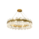 Lyvenisra Postmodern Luxury Crystal Metal Chandelier - Lamp Outdoor