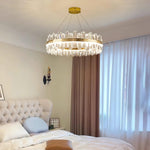 Lyvenisra Postmodern Luxury Crystal Metal Chandelier - Lamp Outdoor