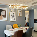 Lyvenisra Postmodern Luxury Crystal Metal Chandelier - Lamp Outdoor