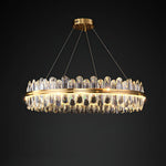 Lyvenisra Postmodern Luxury Crystal Metal Chandelier - Lamp Outdoor