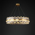 Lyvenisra Postmodern Luxury Crystal Metal Chandelier - Lamp Outdoor