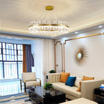Lyvenisra Postmodern Luxury Crystal Metal Chandelier - Lamp Outdoor