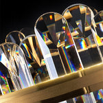Lyvenisra Postmodern Luxury Crystal Metal Chandelier - Lamp Outdoor