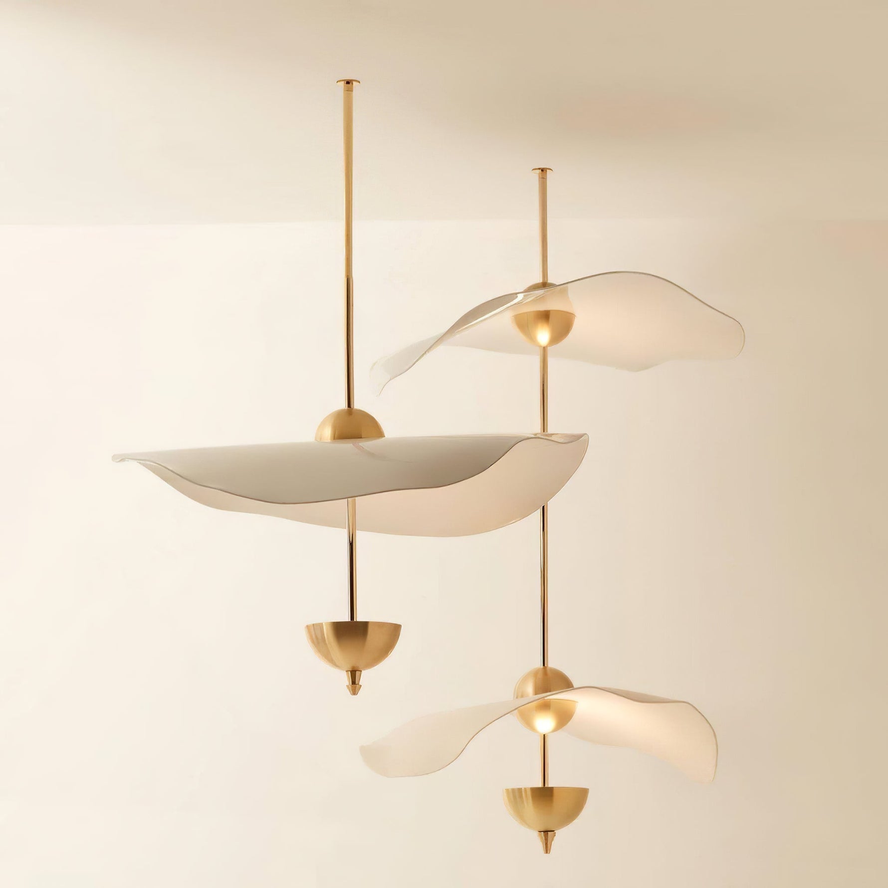 Envolee Double Biscuit Pendant Light - Lamp Outdoor