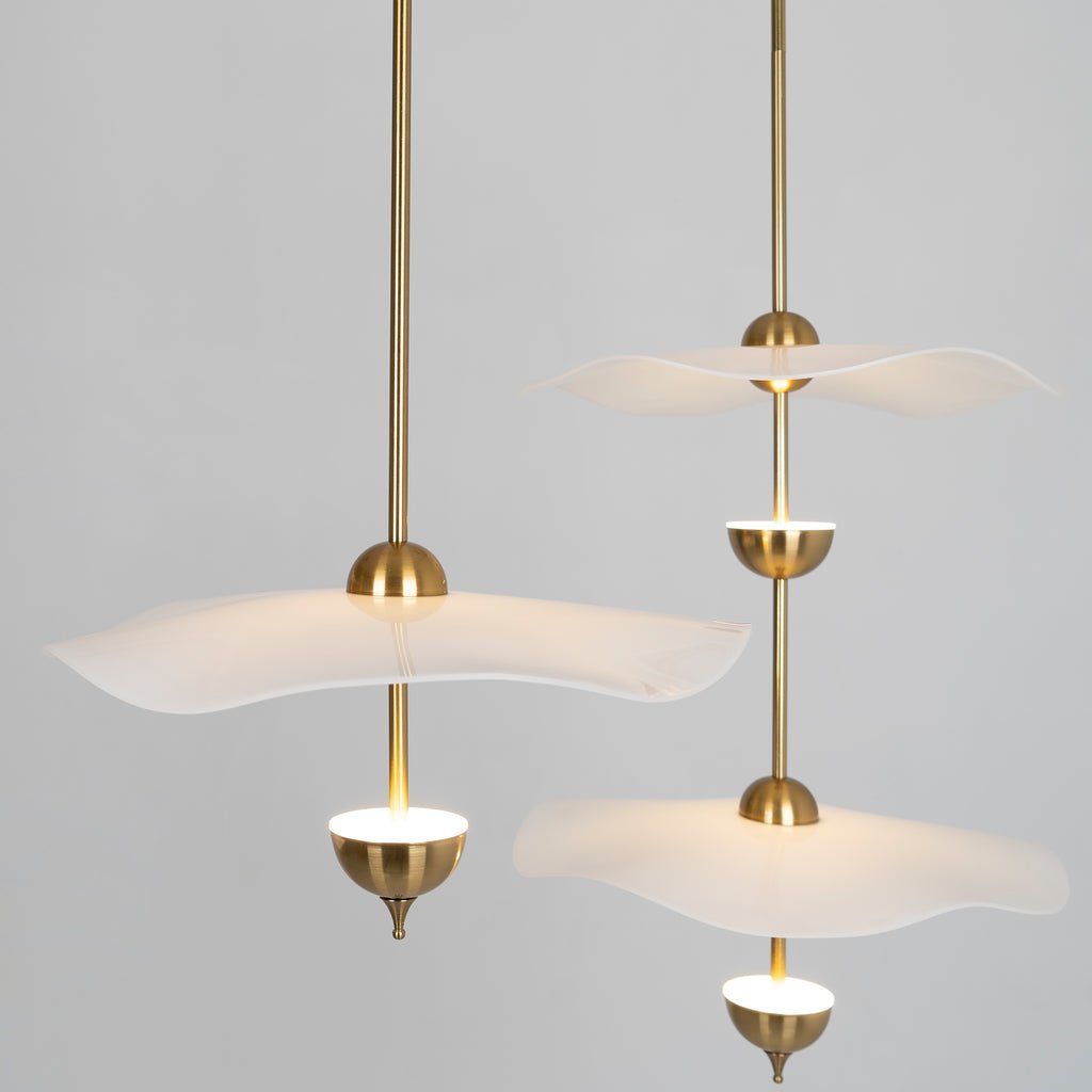 Envolee Double Biscuit Pendant Light - Lamp Outdoor