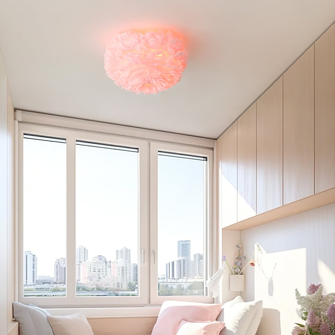 Feathered Ceiling Lamp - Lamp Outdoor