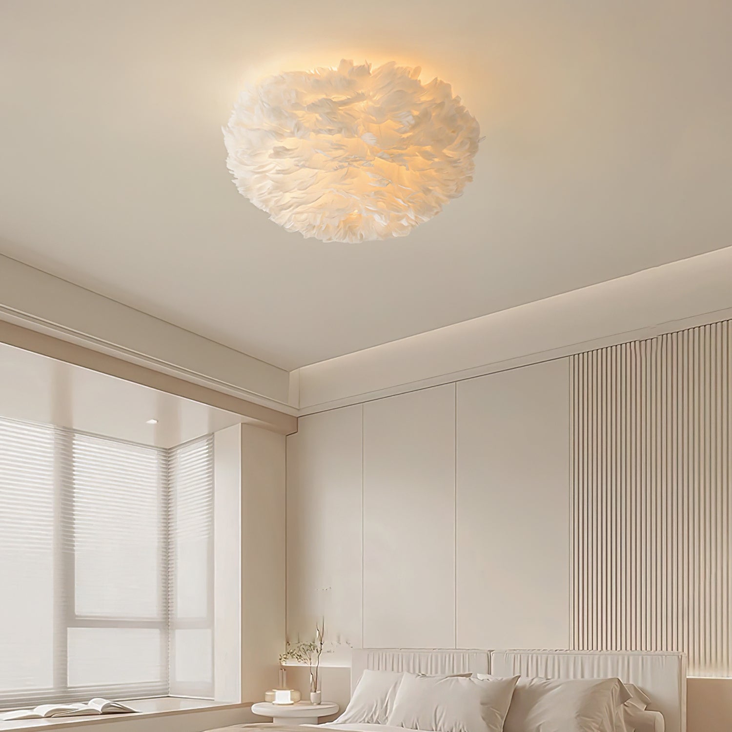 Feathered Ceiling Lamp - Lamp Outdoor