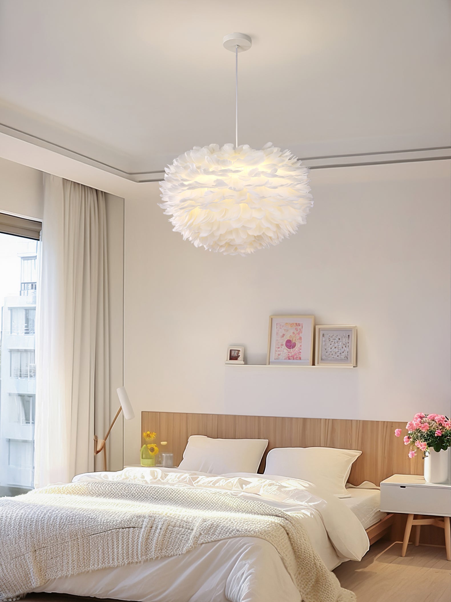 Goose Feathers Pendant Lamp - Lamp Outdoor