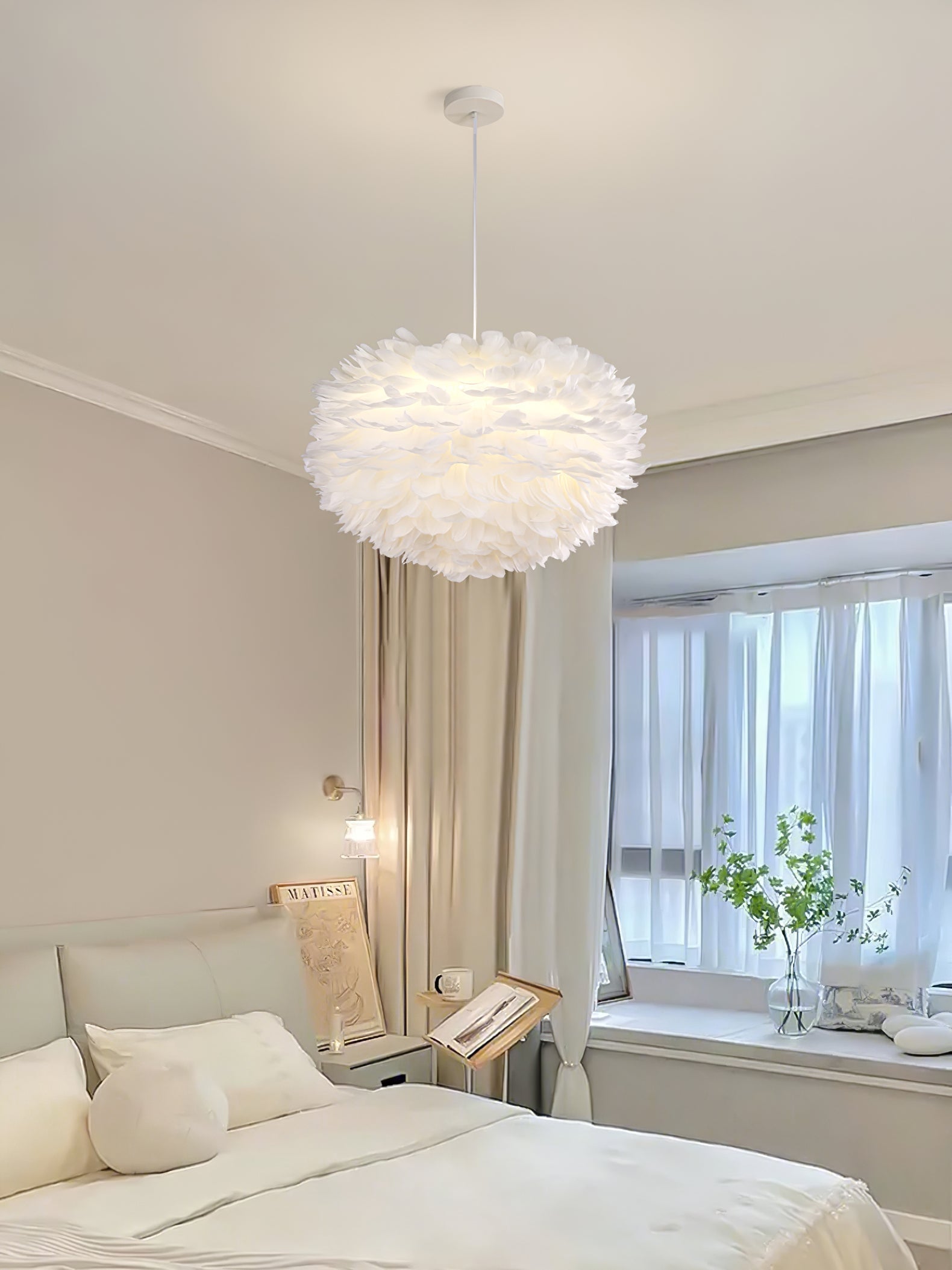 Goose Feathers Pendant Lamp - Lamp Outdoor