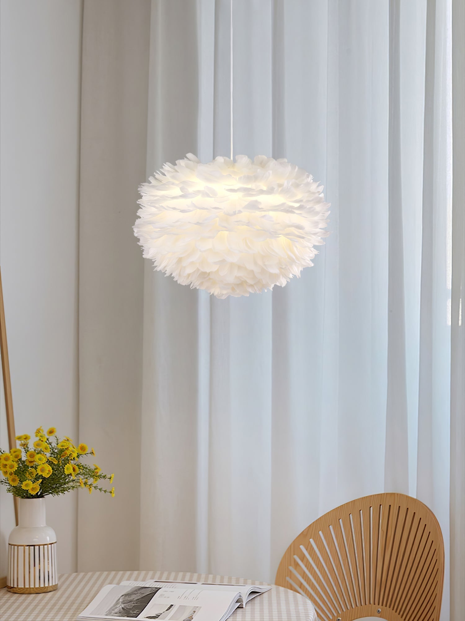 Goose Feathers Pendant Lamp - Lamp Outdoor