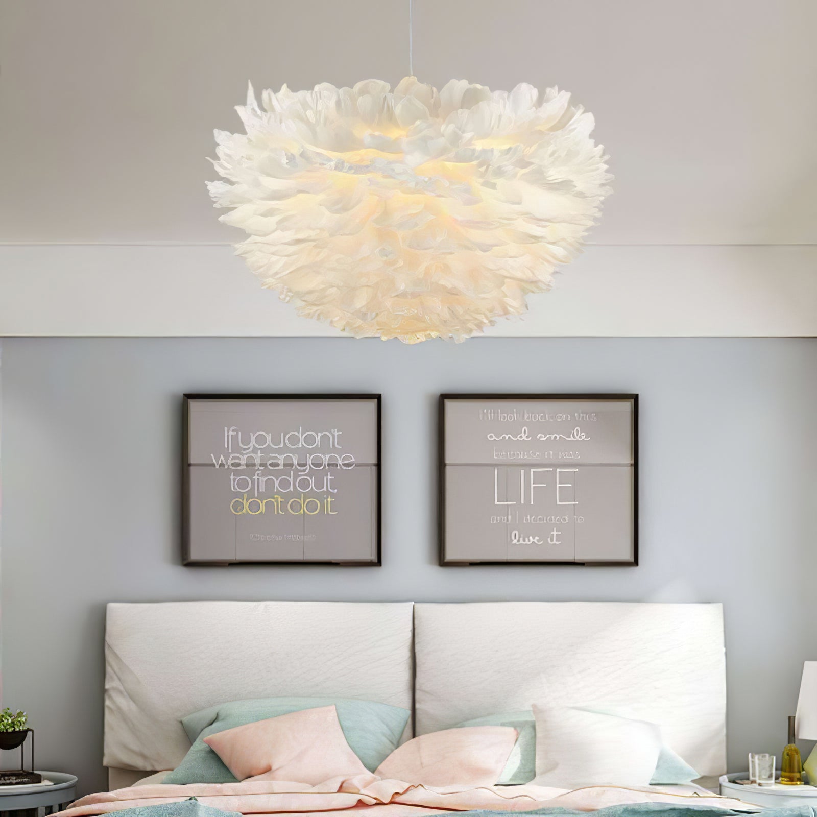 Goose Feathers Pendant Lamp - Lamp Outdoor
