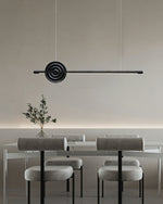 Aurora Chandelier Erhu Wood - Lamp Outdoor