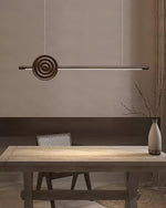 Aurora Chandelier Erhu Wood - Lamp Outdoor