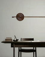 Aurora Chandelier Erhu Wood - Lamp Outdoor