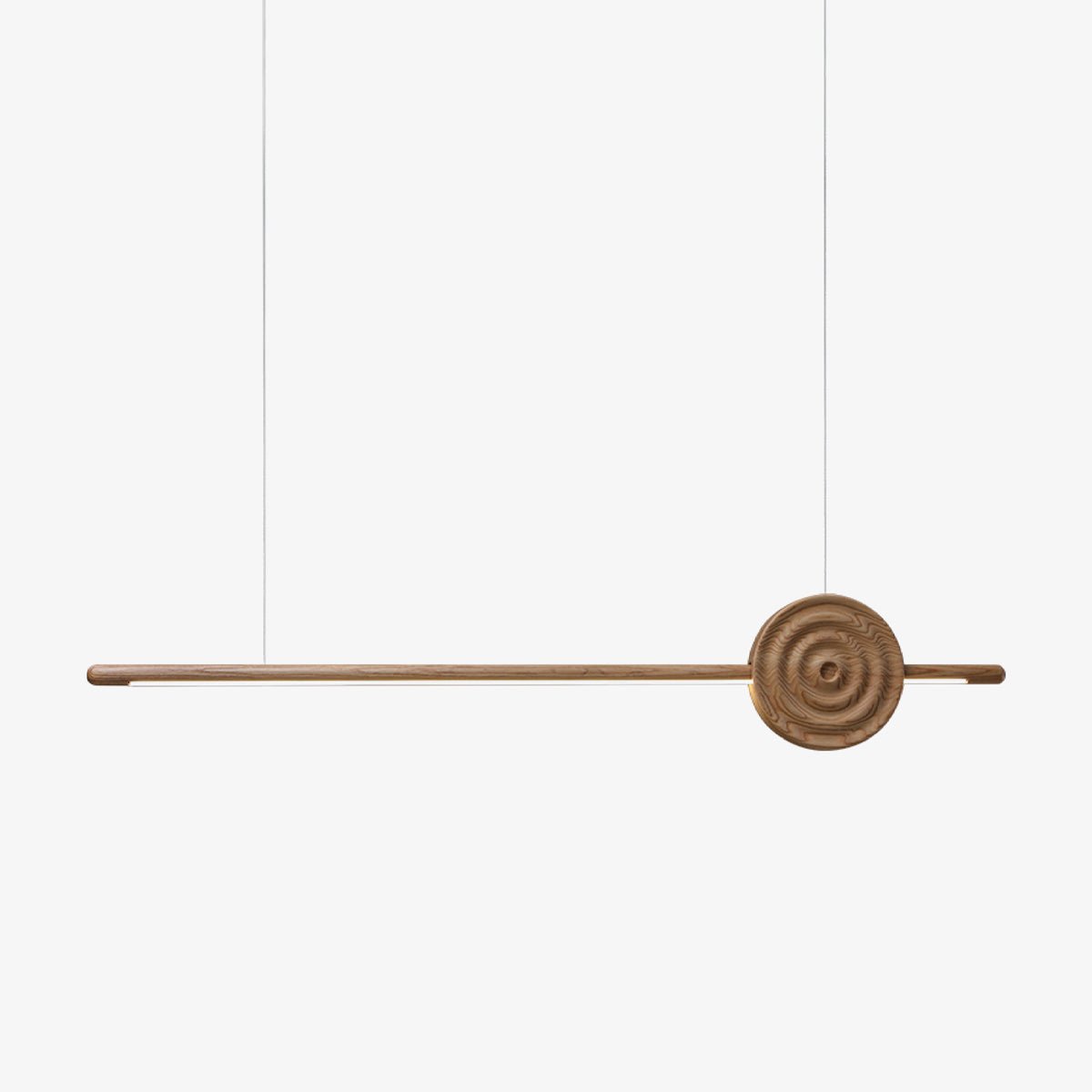 Aurora Chandelier Erhu Wood - Lamp Outdoor