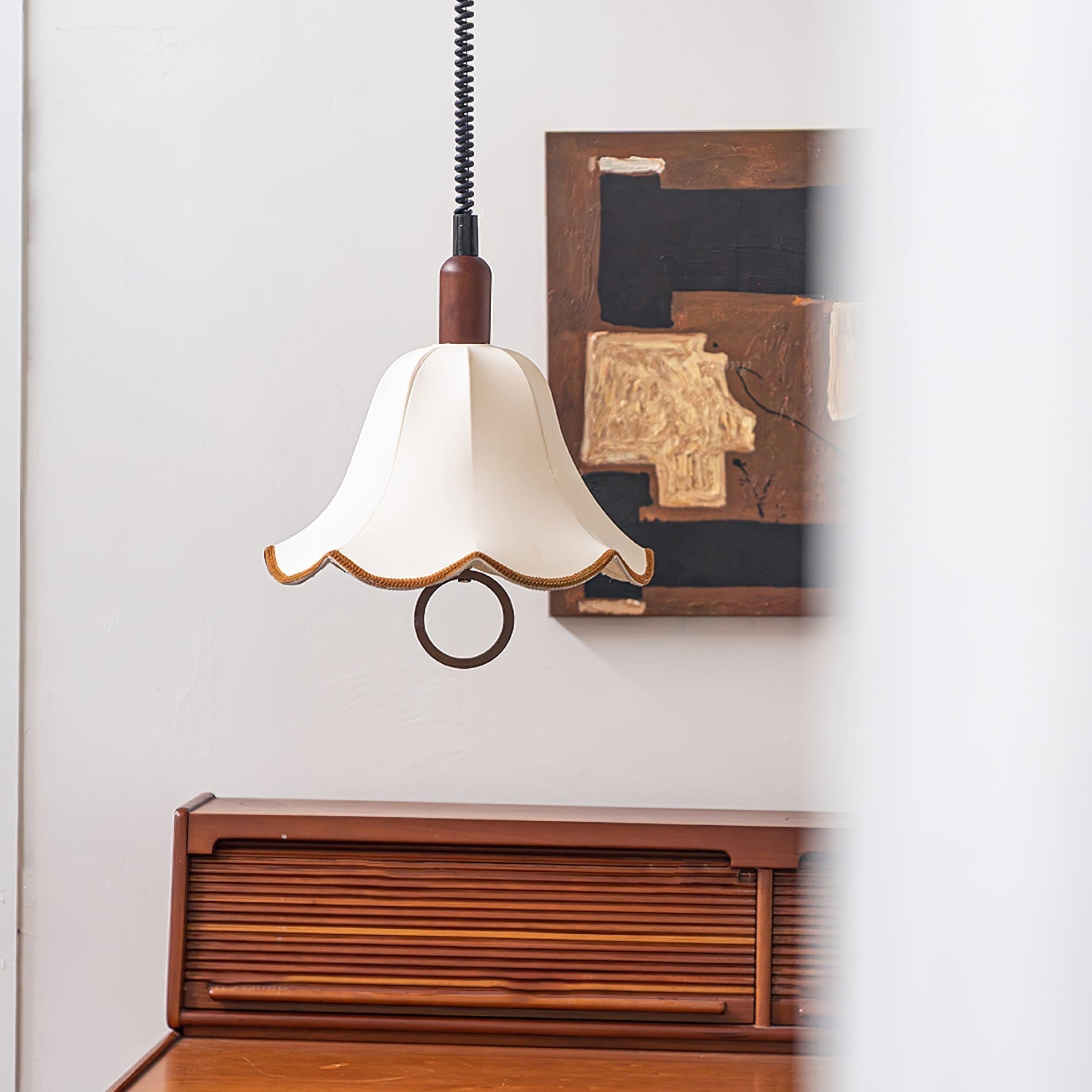 Eryn Fabric Pendant Light - Lamp Outdoor