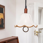 Eryn Fabric Pendant Light - Lamp Outdoor