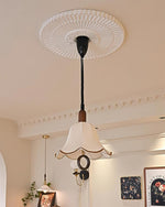 Eryn Fabric Pendant Light - Lamp Outdoor