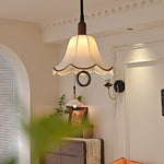 Eryn Fabric Pendant Light - Lamp Outdoor