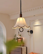 Eryn Fabric Pendant Light - Lamp Outdoor