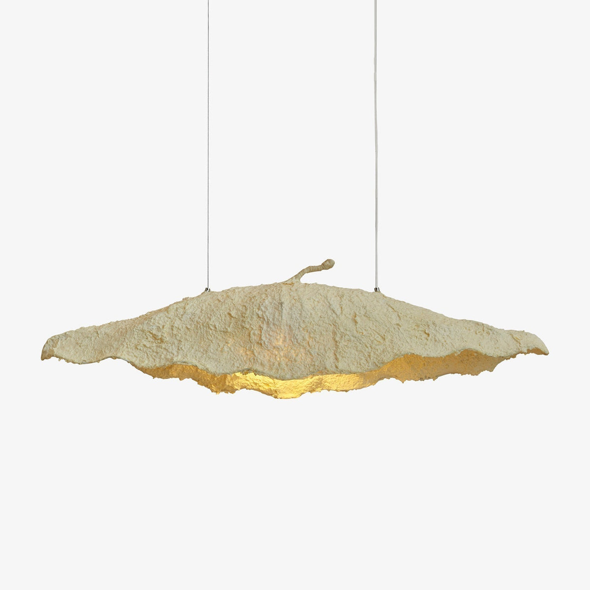 Altalis Artisanal Paper Pulp Pendant Light - Lamp Outdoor