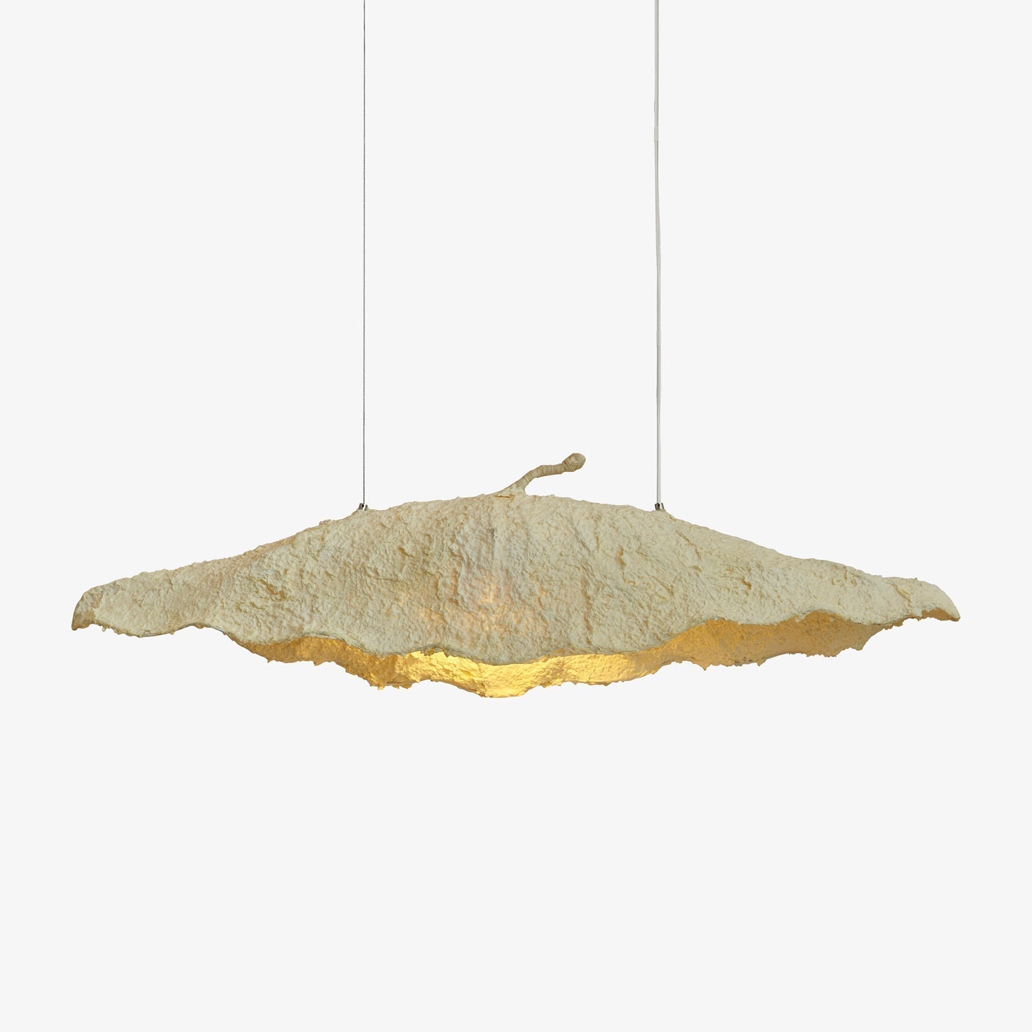 Altalis Artisanal Paper Pulp Pendant Light - Lamp Outdoor