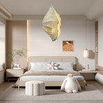 Altalis Artisanal Paper Pulp Pendant Light - Lamp Outdoor