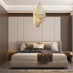 Altalis Artisanal Paper Pulp Pendant Light - Lamp Outdoor