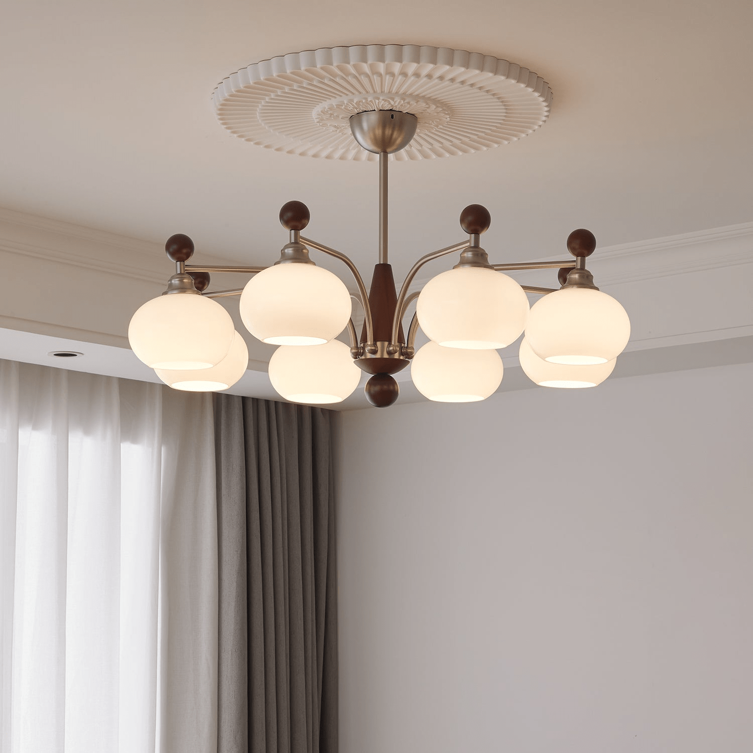 Ethereal Orbit Chandelier - Lamp Outdoor