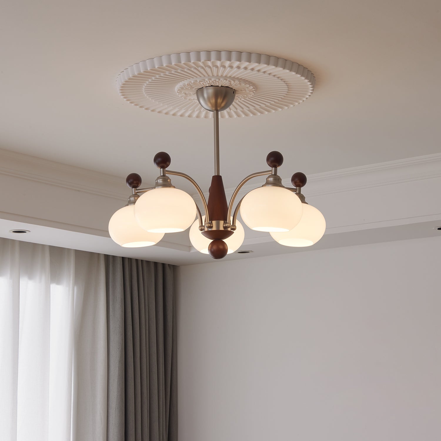 Ethereal Orbit Chandelier - Lamp Outdoor