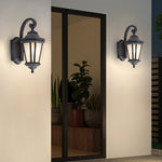 Minimalist Frosted Glass Waterproof European-Style Outdoor Wall Lamp - Lamp Outdoor