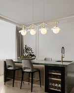 Evenielis Floral Brass Chandelier - Lamp Outdoor
