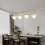 Evenielis Floral Brass Chandelier - Lamp Outdoor
