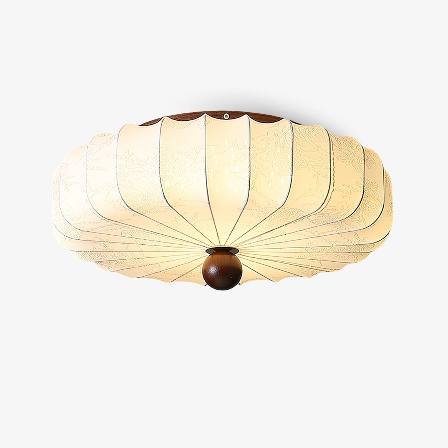 Lotus Fabric Fashion Ceiling Light - Lamp Outdoor
