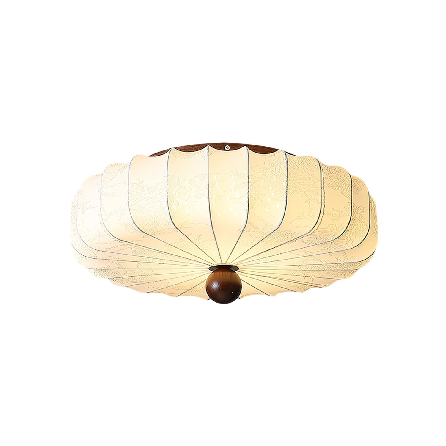Lotus Fabric Fashion Ceiling Light - Lamp Outdoor