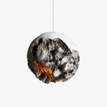 Ilphaara Irregular Planet Metal Plastic Pendant Lamp - Lamp Outdoor