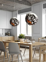 Ilphaara Irregular Planet Metal Plastic Pendant Lamp - Lamp Outdoor