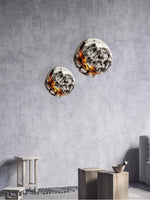 Ilphaara Irregular Planet Metal Plastic Pendant Lamp - Lamp Outdoor